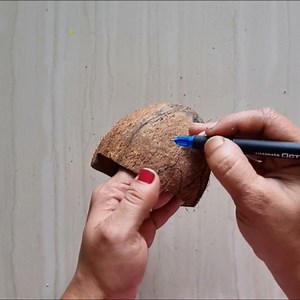 10K views · 71 reactions | DIY craft idea/Coconut Shell Craft | Simple Craft Ideas | Home Decor a eco-friendly jar making with coconut shell | A2C Arts And Crafts | Facebook