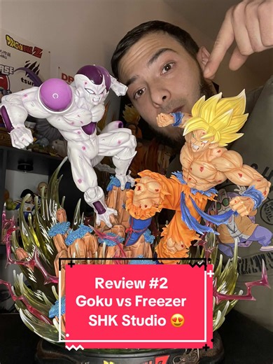 Review n2 – SHK | Goku vs Freezer Hello les collectionneurs ! Pour cette deuxième review, je vous présente l’une de mes statues favorites 😍 N’hésitez pas à partager votre collection en commentaire ! PS : Je crois bien que mon micro est mort sur la vidéo 😂 Ne m’en voulez pas 👀😂 #ResinStatue #AnimeStatue #DragonBallZ #StatueCollector #resinfigure