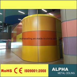[Hot Item] Aluminum Wide Panel Outdoor and Indoor Metal Wall Cladding Panels Facades
