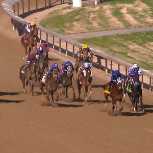 88K views · 1K reactions | Watch how Pretty Mischievous pulled off the Kentucky Oaks victory from start to finish! #KyOaks | NBC Sports | Facebook