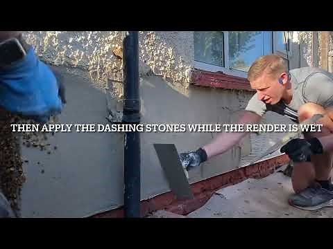 Pebble Dashing Removal and Replace