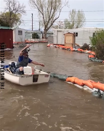 12K views · 58 reactions | Shocking flood moments caught on camera.  | The Mighty McClures | Facebook