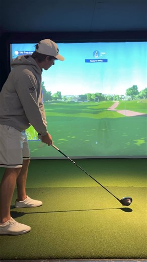 566 yard 3rd hole at TPC Twin Cities- Members Course #golfsimulator #golf | The Swing Library