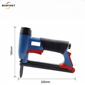 [Hot Item] 22ga Long Arm Stapler Pneumatic Stapler Gun Air Fine-Wire Stapler for Wood Connection