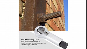 Amazon.com: Nut Splitter, Nut Splitter, Asixx Rusted Nut Splitter Broken Damaged Corroded Stuck Nut Splitting Tool Nut Remover, Made of Steel, 4 : Patio, Lawn & Garden