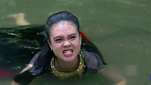 girl into crocodile transformation 2