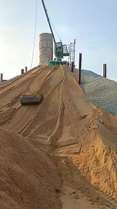 Material shifting RMC plant PCC loading #RMCPlant #manipulation #childdevelopment #Romantic #short video vairal reel | Chhangur Chhangur