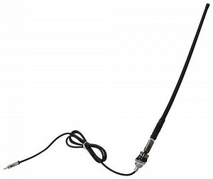 2020 Palomino Rogue Truck Camper Jensen RV Antenna - Top or Side Mount - Rubber Mast - 14" Tall