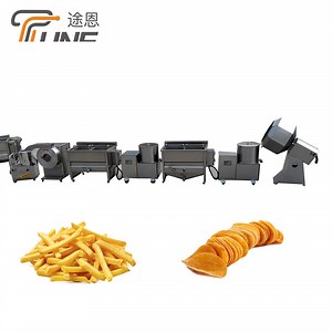 [Hot Item] Semi Automatic Fried Frozen French Fries Production Line