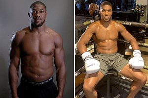 Fans shocked by Anthony Joshua's new look as heavyweight star is now 'a boxer instead of a bodybuilder'