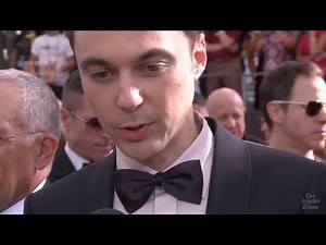 Emmy Red Carpet: Jim Parsons of "The Big Bang Theory"