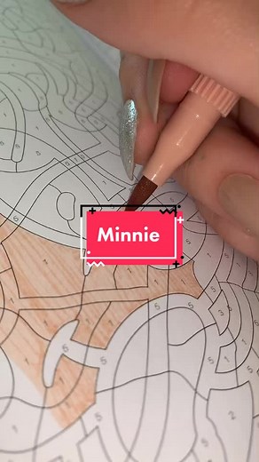 ✨minnie✨ #pourtoi #fypシ #coloriagemysteredisney #coloriagesmysteres #bebeminni #foryou #foryoupage