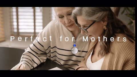 Magnifying Glass Necklace,Jiulory 10x Magnifying Glass Pendant Green, Long Chain Glass Lens Magnifier Necklace Mama Necklace Collar for Women for Library,Reading,Zoom,Jewelry,Craft Needlework