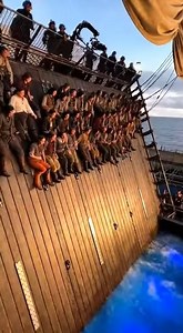 The Poop Deck Slide Human Waterfall BTS #BehindTheScenes #MovieSet #Filmmaking #LeonardoDiCaprio #TitanicMovie #HollywoodBTS #VFX #FilmCrew | Filmmaking BTS