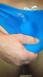 cum on Lycraswimbriefs