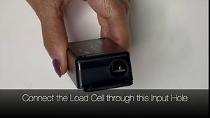 Compression Force Sensor Kit, 500 Kg (1100 Lb) Capacity with USB Output and LV-1000 Software, Calibrated in Compression