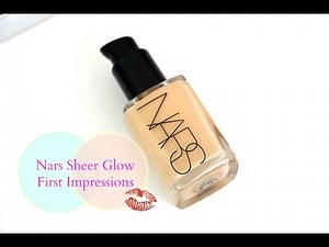 Nars Sheer Glow Foundation First Impressions Review