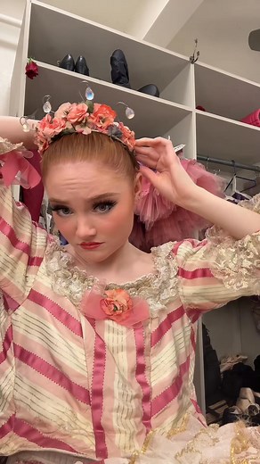 doll into flower transformation for todays show ☺️🌸 #nutcracker #then... | mackenziedaviz