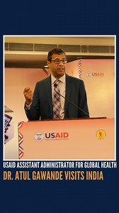 This #WorldHealthDay, we're highlighting USAID - US Agency for International Development Assistant Administrator for Global Health, Atul Gawande's recent visit to India! 🇺🇸🇮🇳 From pioneering health models to fostering inclusive growth, the United States & India are focused on accelerating global development progress. Together, our innovations make an impact! #USIndiaHealth | U.S. Embassy India