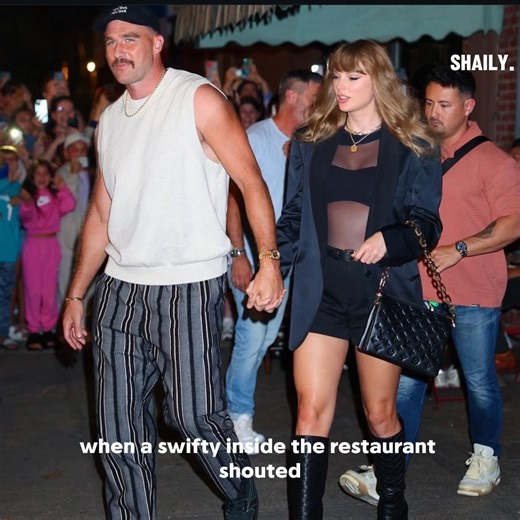 2.3K views · 57 reactions | OMG! Travis kelce kisses Taylor Swift & gentle gestures on date night in NYC #taylorswift #Traviskelce #newyork #nightout | Shaily. | Facebook