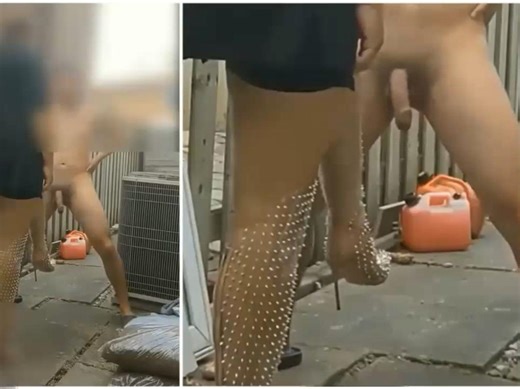 Ballbusting with spiked boots by bestial mistress