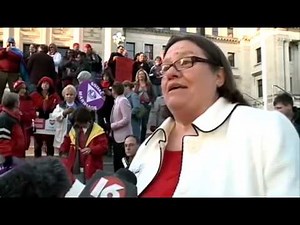 Gay marriage supporters hold vigil in Jackson