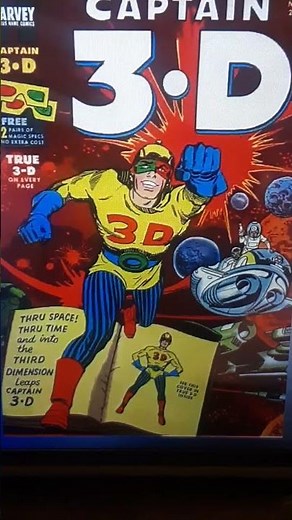 CAPTAIN 3.D. THE FIRST 3D COMIC BOOK SERIES