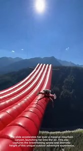 77K views · 126 reactions | Extreme Cliff Slide! RIDICULOUSLY High Inflatable Ramp LAUNCHES You Over Mountain! 朗 #CliffSlide #ExtremeStunts #ViralShorts #AirbagJump #ExtremeSports #Adrenaline | Be Honest | Facebook