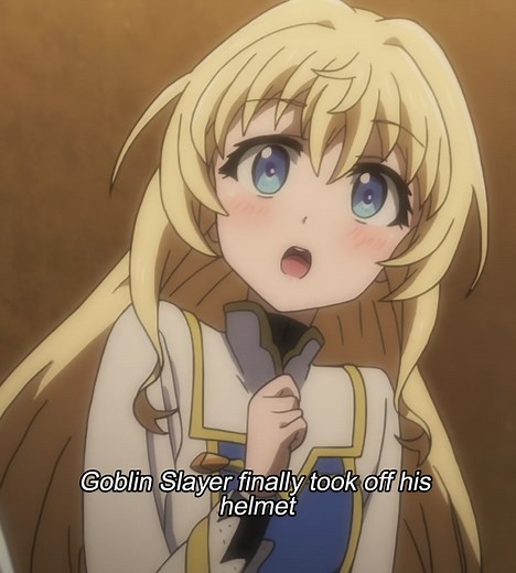 Goblin Slayer Reveals Face After Defeating Goblin King