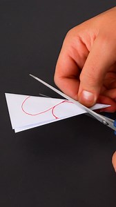 756K views · 1K reactions | Easy paper heart cutouts ❤️ | Genius Inventions | Facebook