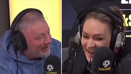 Watch Laura Woods left red-faced as Ally McCoist makes X-rated talkSPORT gaffe