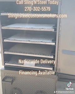 1.2K views · 18 reactions | Sling ‘N’ Steel specializes in custom built from the ground up smokers and grills for restaurants, catering businesses or even your back yard. Visit the wesite at Slingnsteelcustomsmokers.com NATIONWIDE SHIPPING AND FINANCING AVAILABLE Call us anytime at 270-302-5579 | Sling 'N' Steel BBQ Smokers | Facebook