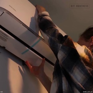 1.7K views | How to INSTALL a Mr. Cool Ductless Mini Split Unit #Minisplit #minisplitinstallation #diyinstallation #airconditioning | DIY Huntress | Facebook