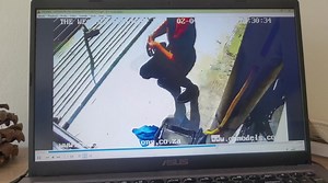 PG rated 🤣🤣🤣🤣🤣🤣 When the tough gets going he asked that all the chicks don't run after him at once please 🤣 Maintenance on JHB main cam our main man that cleans the Lenz and hardware up keep . We can all thanks him ♥️ for the clean lenz and views we see We take pride in keeping our equipment maintained | The Weather Hooligan