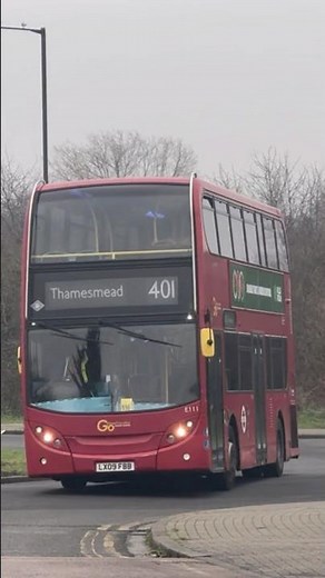 London Bus Route 401 To Thamesmead 🚎🇬🇧 || #londonbuses #thamesmead #401 #bexleyheath