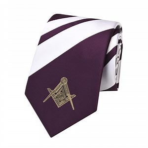 [Hot Item] Polyester Silky Badges All-Seeing Eye Masonic Necktie Novelty Yarn-Dyed Jacquard Ties for Men