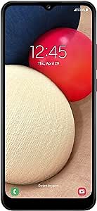 Total Wireless Samsung Galaxy A02s Prepaid Smartphone (Locked) - Black - 32GB - Sim Card Included