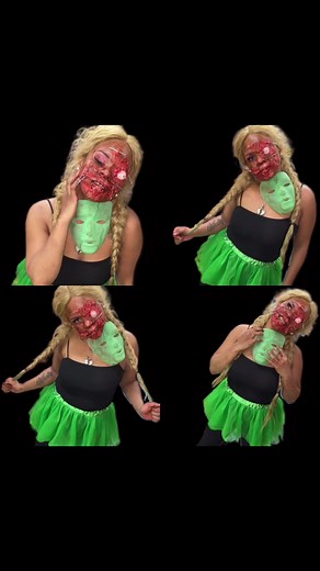 #purge #jaydayoungan #aquafinamarie #calidavis #makeuphallowen #Halloween #halloweenvibes #halloweenmakeup #makeuplook #quicklook #easyhalloweenmakeup | Cali Davis