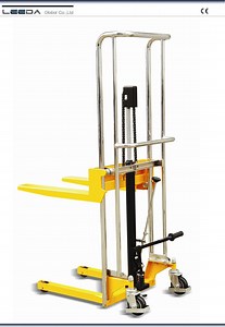 [Hot Item] 400kg Fixed Fork Type Light Duty Hand Stacker with 1500mm Lifting Height PF4150A
