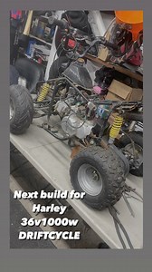 Building Harley a driftcycle 36v 1000w ripper | Jason Pullen