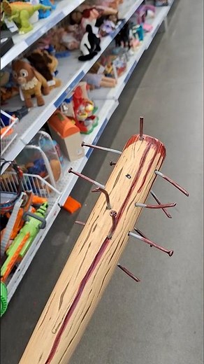 Bloody Nail Spike Baseball Bat toy #goldhunter137