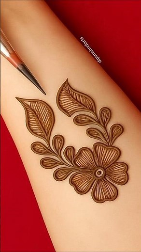 Simple Mehndi Design| #mehndi #shorts