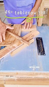 45 tablesaw jig #tablesaw #jig #woodwork | Gorav Ludhiana | Facebook