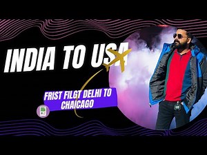 🇮🇳NEW DELHI TO CHICAGO 🇺🇸16 HOURS NON-STOP || 2025TRAVEL ||AIR INDIA || LONGEST FLIGHT #flight