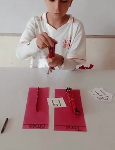 18 reactions | CLASS : IST MATHS ACTIVITY : ONES AND TENS #ClassISTMaths #OnesAndTens #MathsCounts #MathFun #LearnToCount #NumeracySkills #BOMISS #HMT #Srinagar | Birla open minds international school Srinagar campus | Facebook