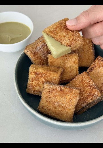 Pistachio Papi Churro-French Toast Dippers