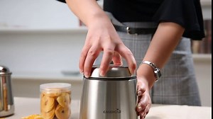 Coffee Canisters, 18 oz Coffee Container for Ground Coffee Stainless Steel, Portable Coffee Storage Airtight Canister With Airtight Clamp Lid and Bonus Magnetic Scoop, for Travel, Kitchen (Silver)