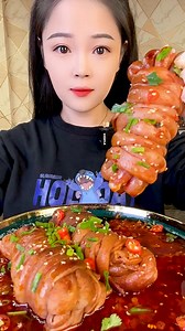 60K views · 2.1K reactions | Pig Intestine Spicy Eating Yummy | Viral Top | Facebook