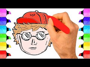 How to draw logan paul - How to draw logan | Drawing lesson