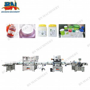 [Hot Item] High Quality Bottle Volumetric Liquid Line Automatic Cream Filler Solvent Filling Machine